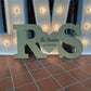 Personalized Guestbook 2 letters