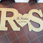 Personalized Guestbook 2 letters