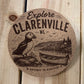 Clarenville NL Cork Coaster – Engraved Newfoundland Souvenir Gift