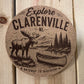 Clarenville NL Cork Coaster – Engraved Newfoundland Souvenir Gift