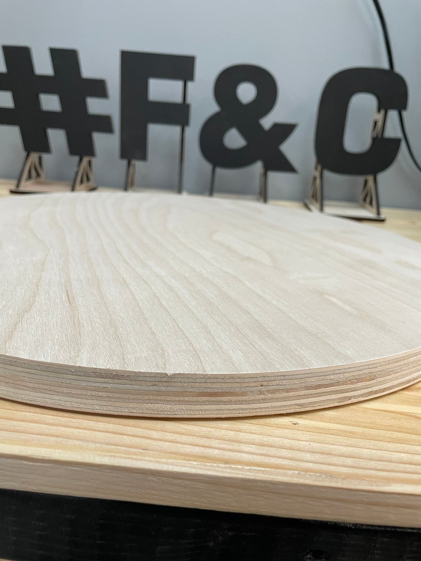 Round Blank Plywood Circles