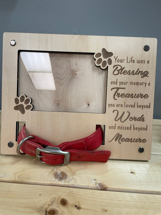 Dog Memorial Photo Frame