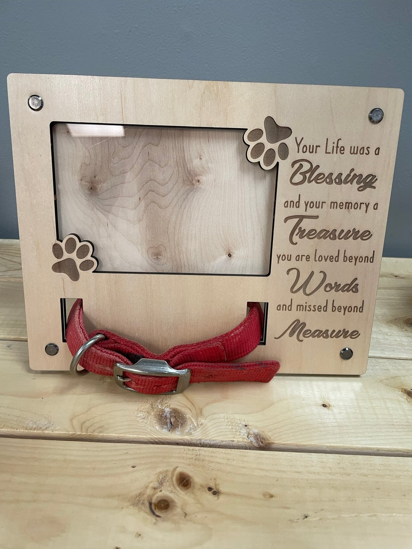 Dog Memorial Photo Frame