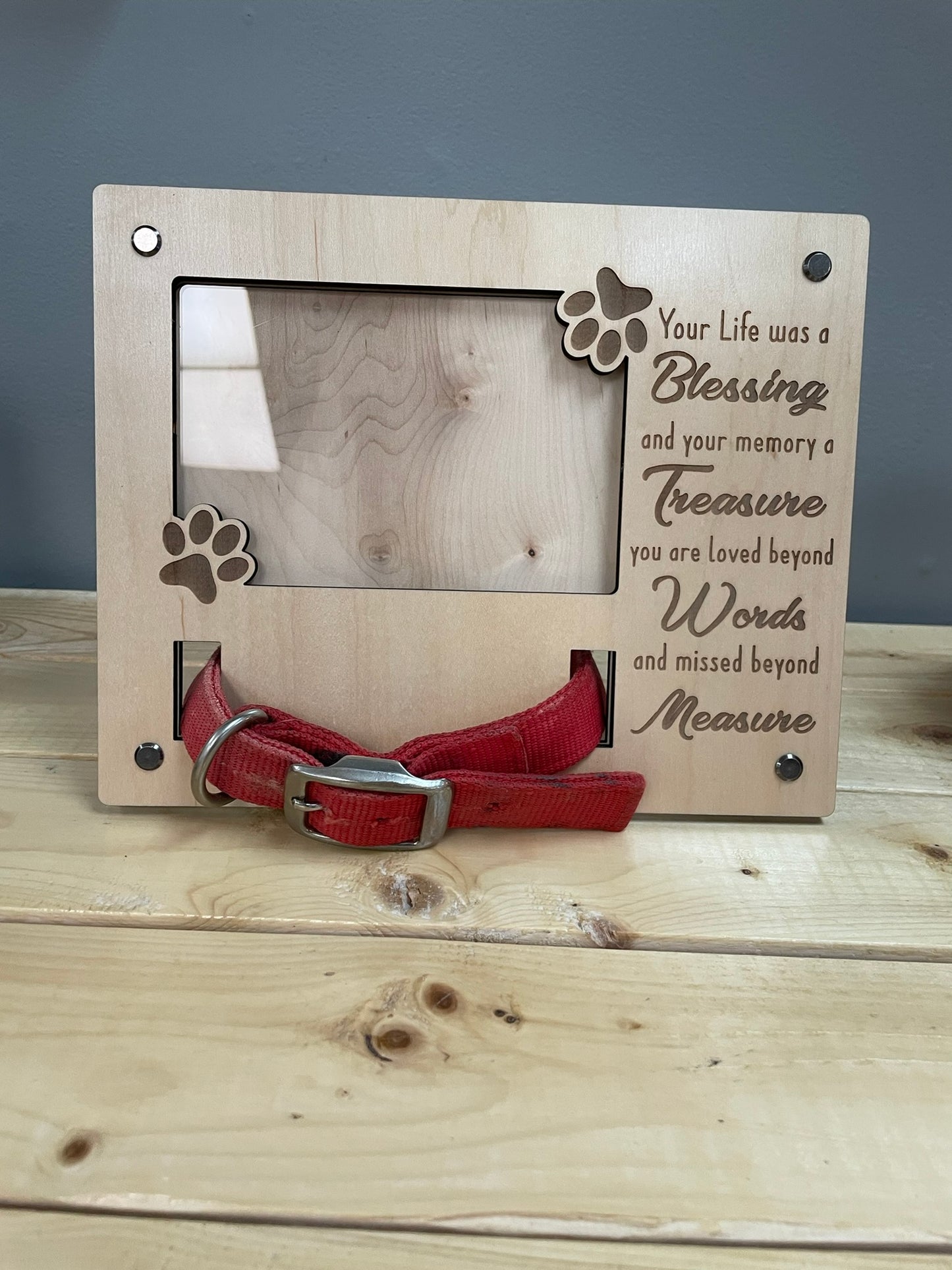 Dog Memorial Photo Frame