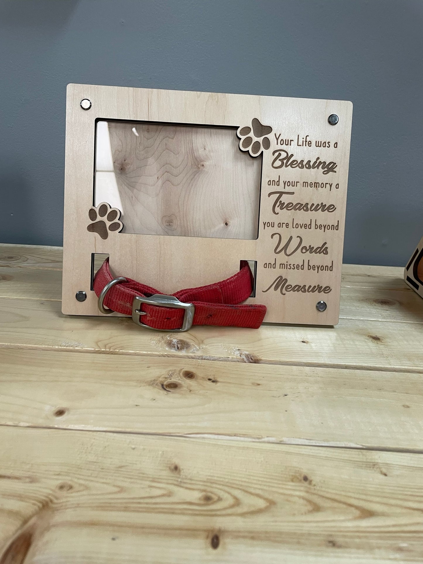 Dog Memorial Photo Frame