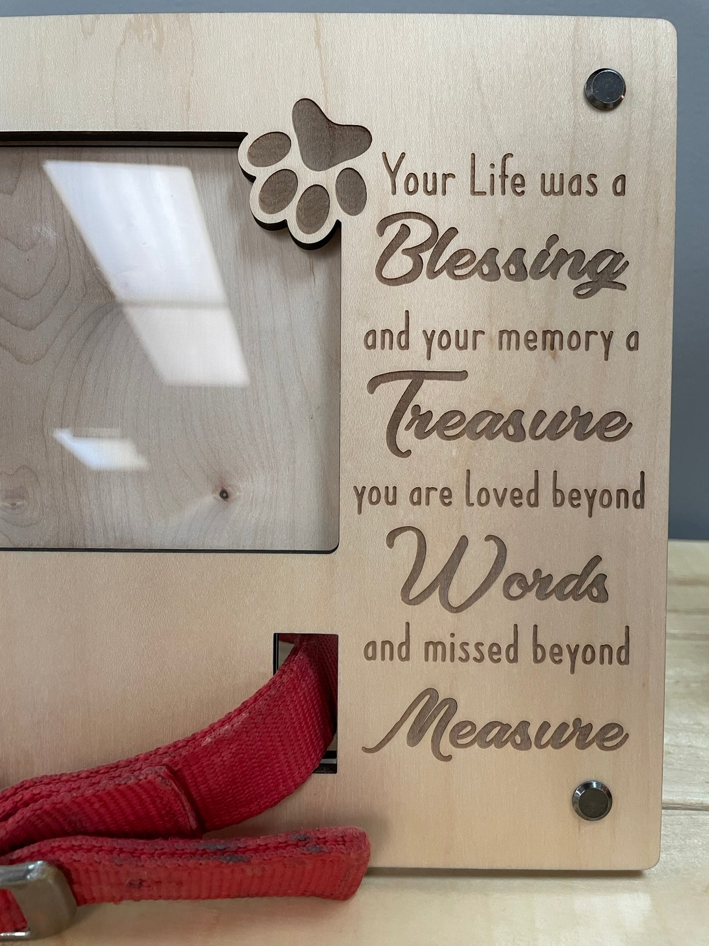 Dog Memorial Photo Frame