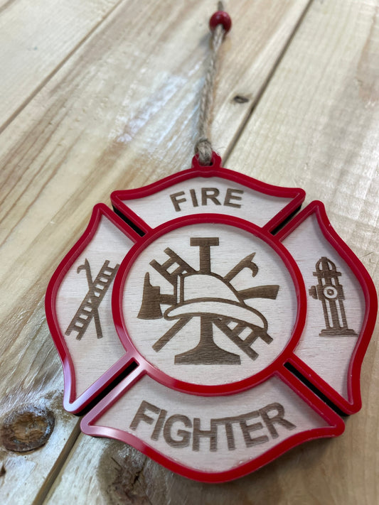 Firefighter Ornament