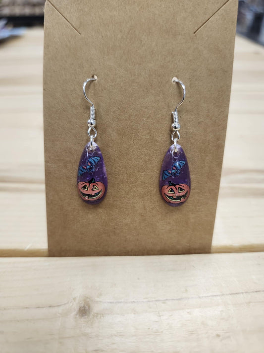 Halloween Resin Earring