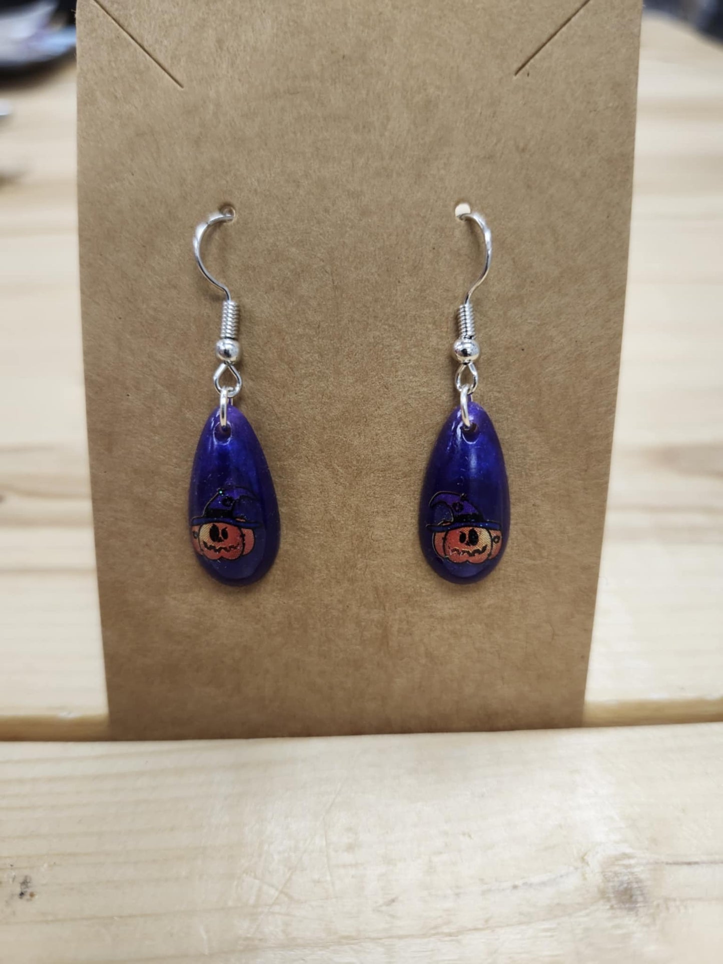 Halloween Resin Earring