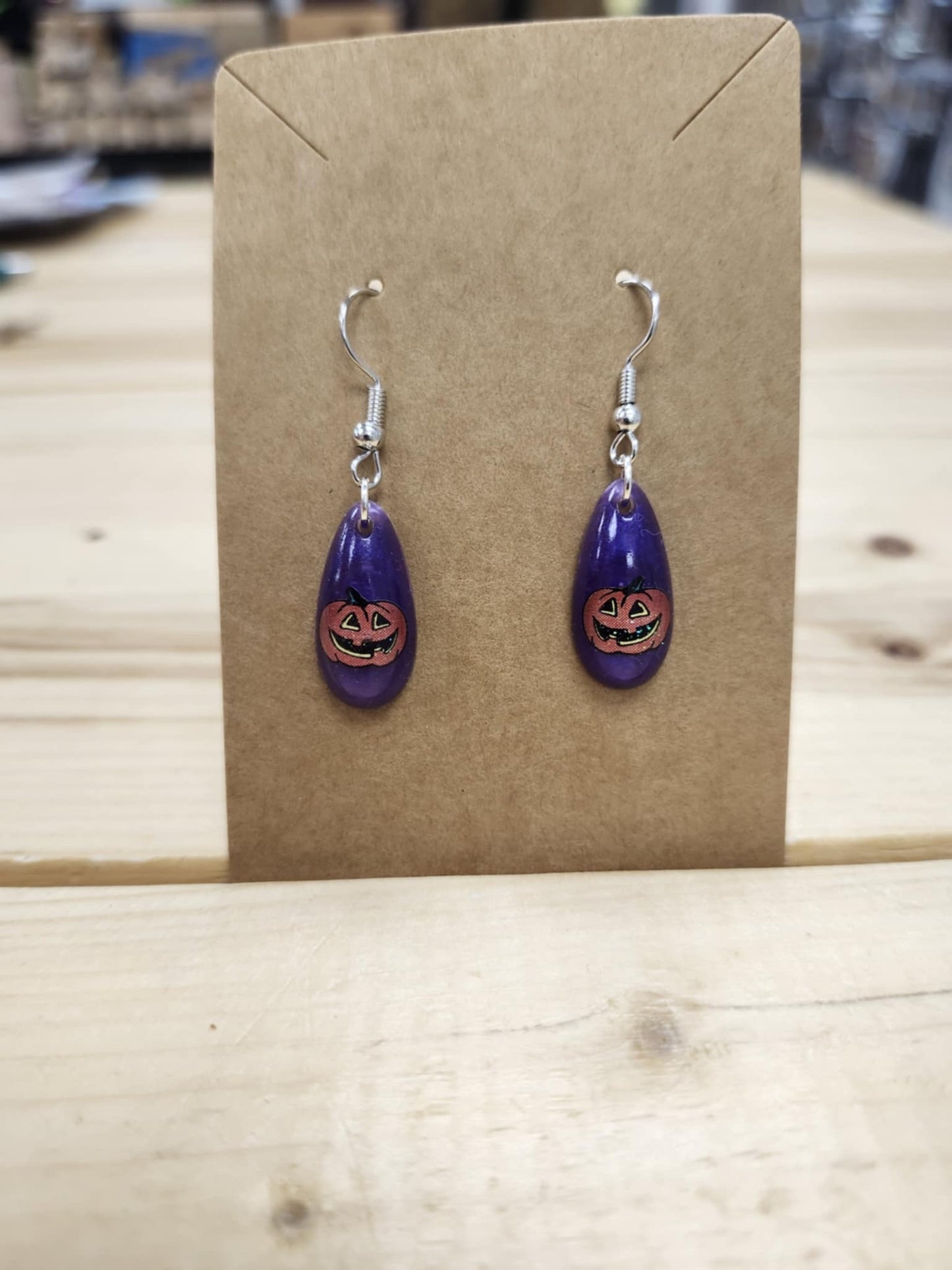 Halloween Resin Earring