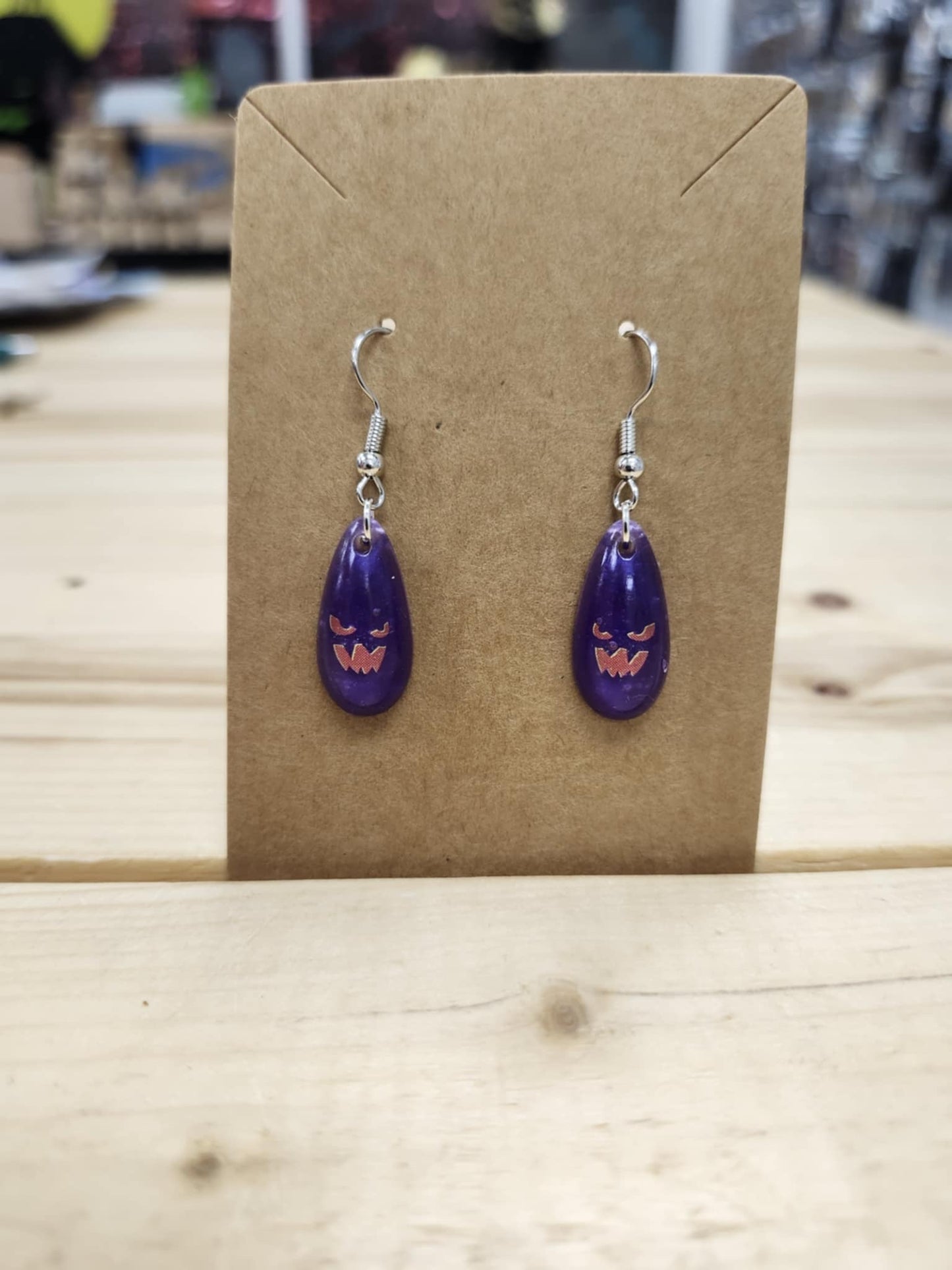 Halloween Resin Earring