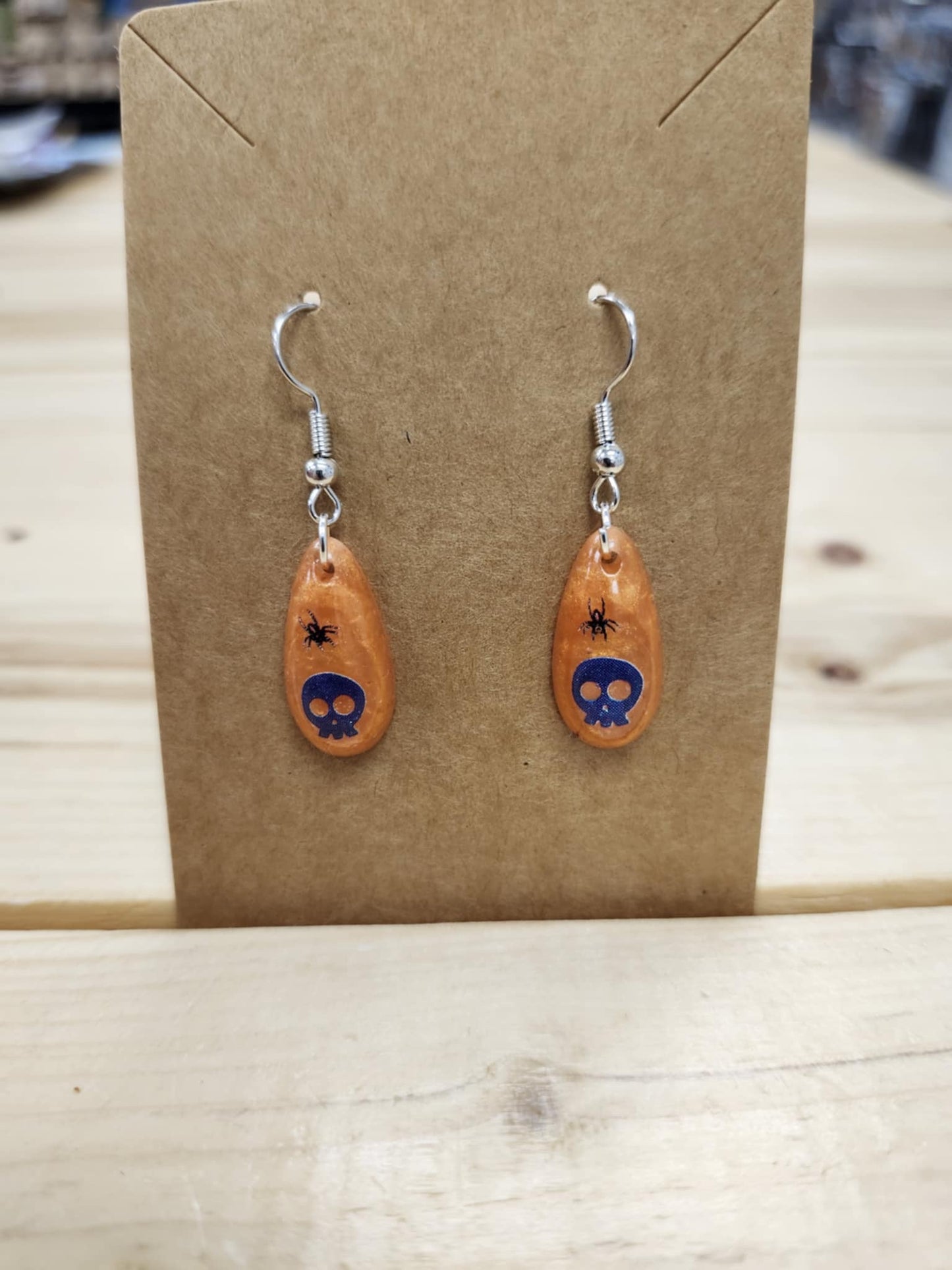 Halloween Resin Earring