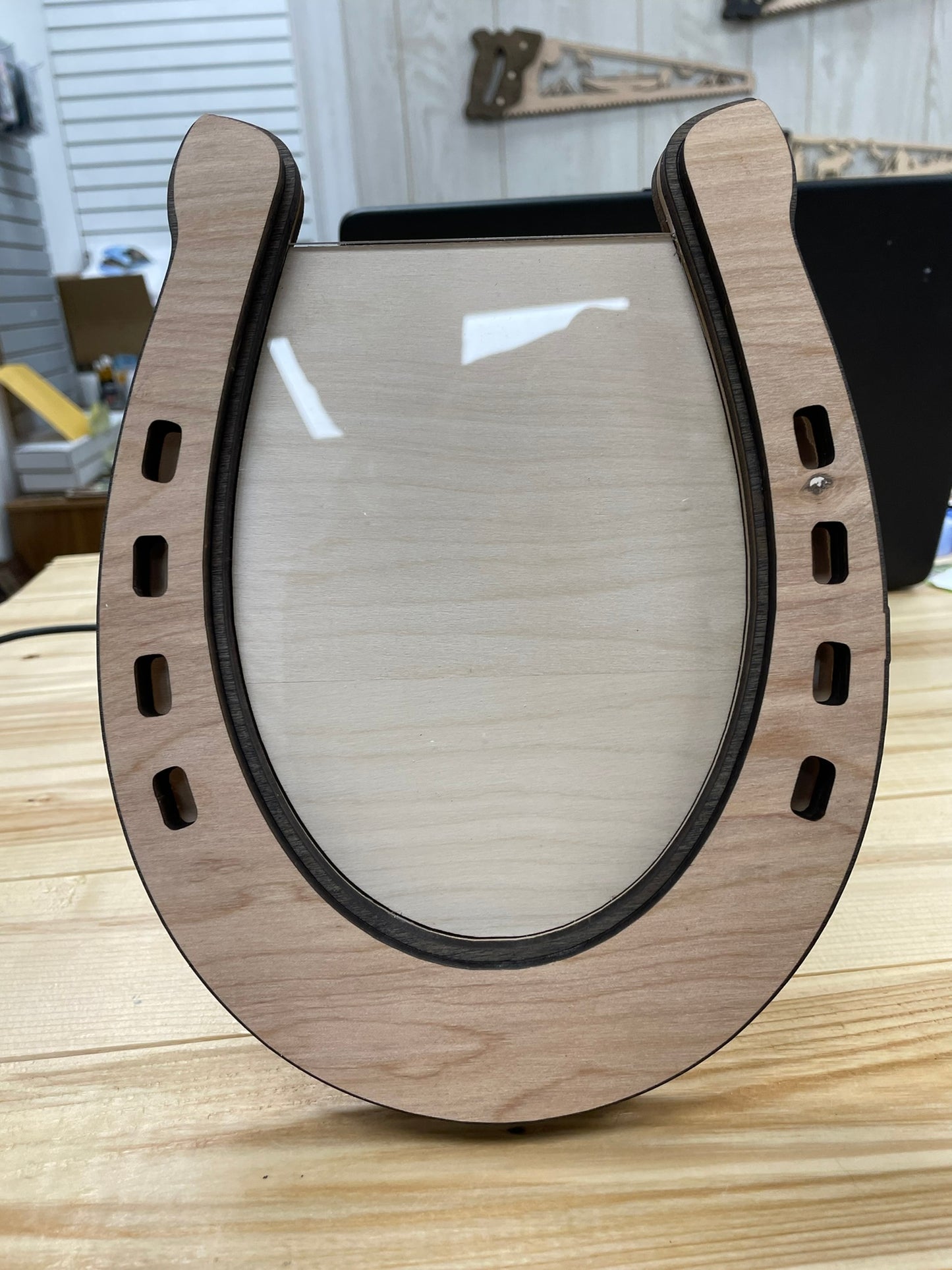 Horseshoe Photo Frame