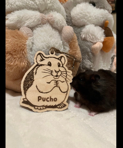 Personalized Hamster Ornament