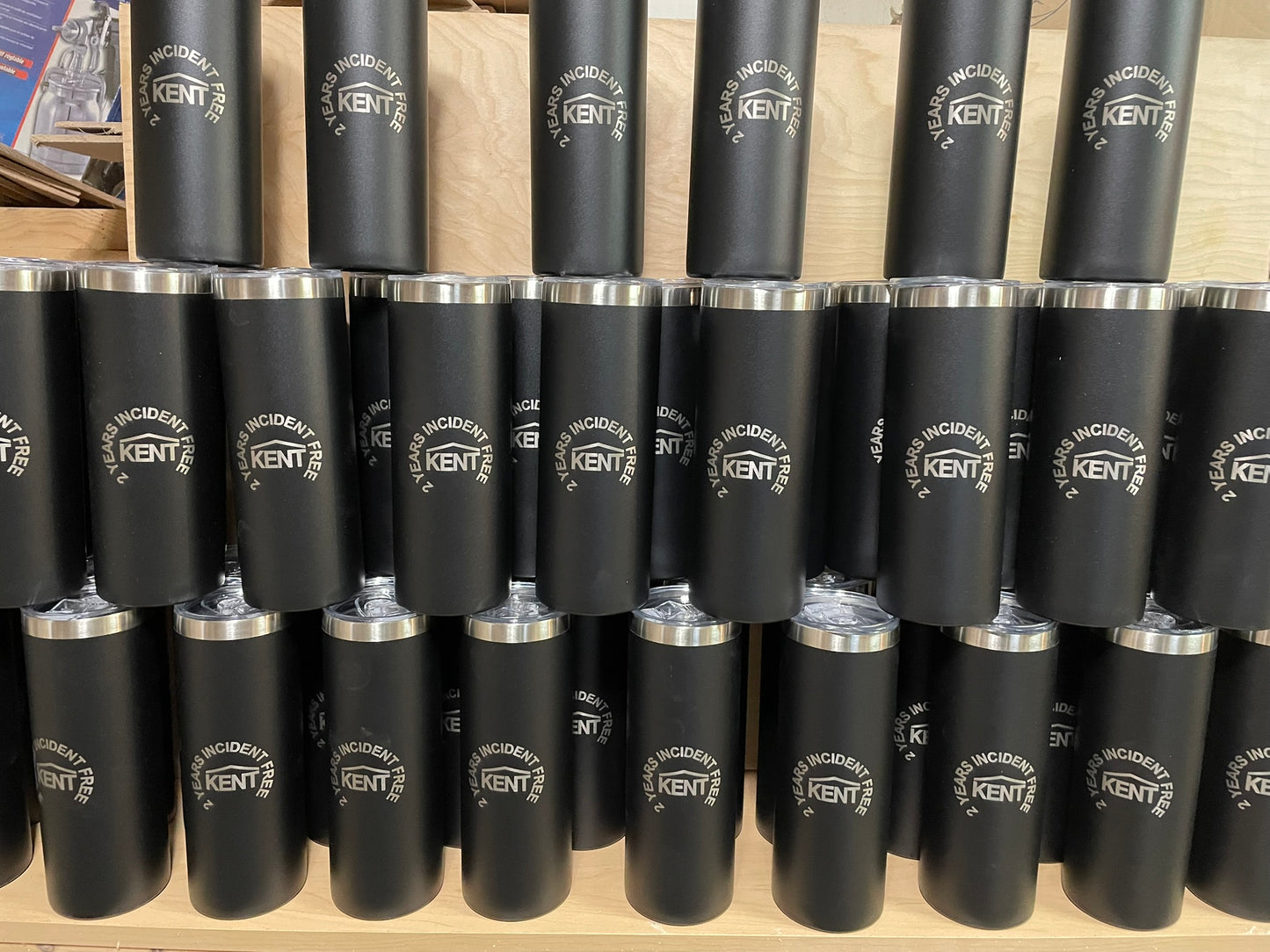 Custom Corporate Tumblers – Laser Engraved with Your Company Logo