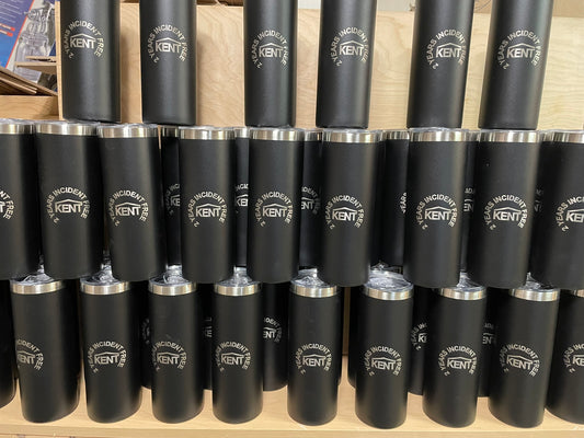 Custom Corporate Tumblers – Laser Engraved with Your Company Logo