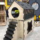 Luxury Wooden Cat House