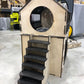 Luxury Wooden Cat House