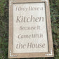 Funny Kitchen Sign