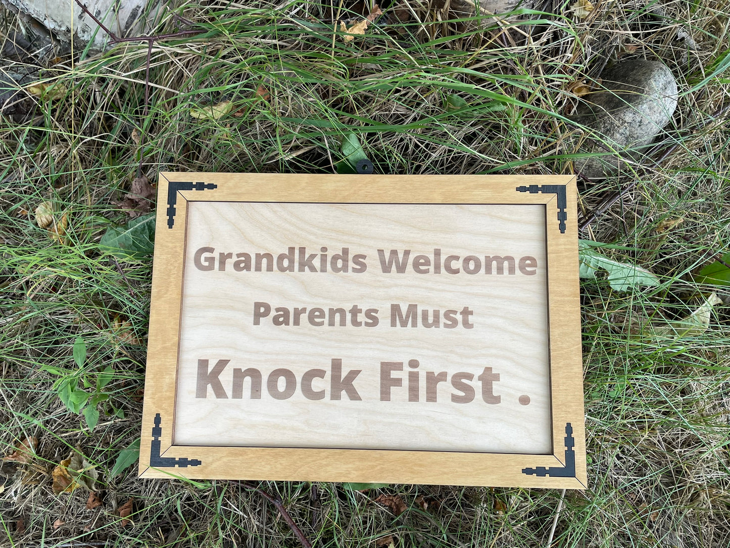 Funny Sign - Grandparents sign