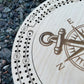Handcrafted 9 Inch Two Player Cribbage Board with Storage | Wooden Travel Game by F&C Gift Store