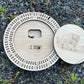 Handcrafted 9 Inch Two Player Cribbage Board with Storage | Wooden Travel Game by F&C Gift Store