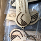 Custom Laser-Engraved Wooden Business Card Keychain