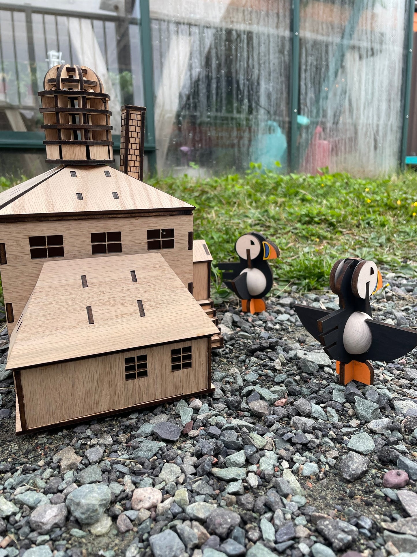 Handcrafted 3D Puffin Ornament