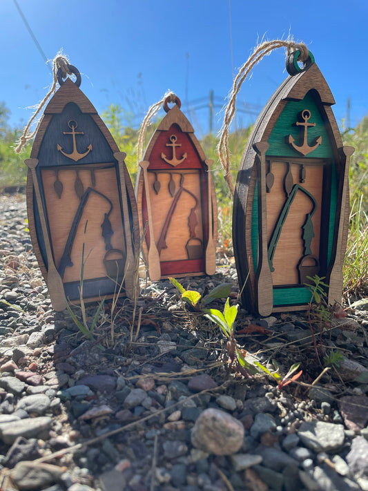 Boat Ornament – Nautical Christmas Décor