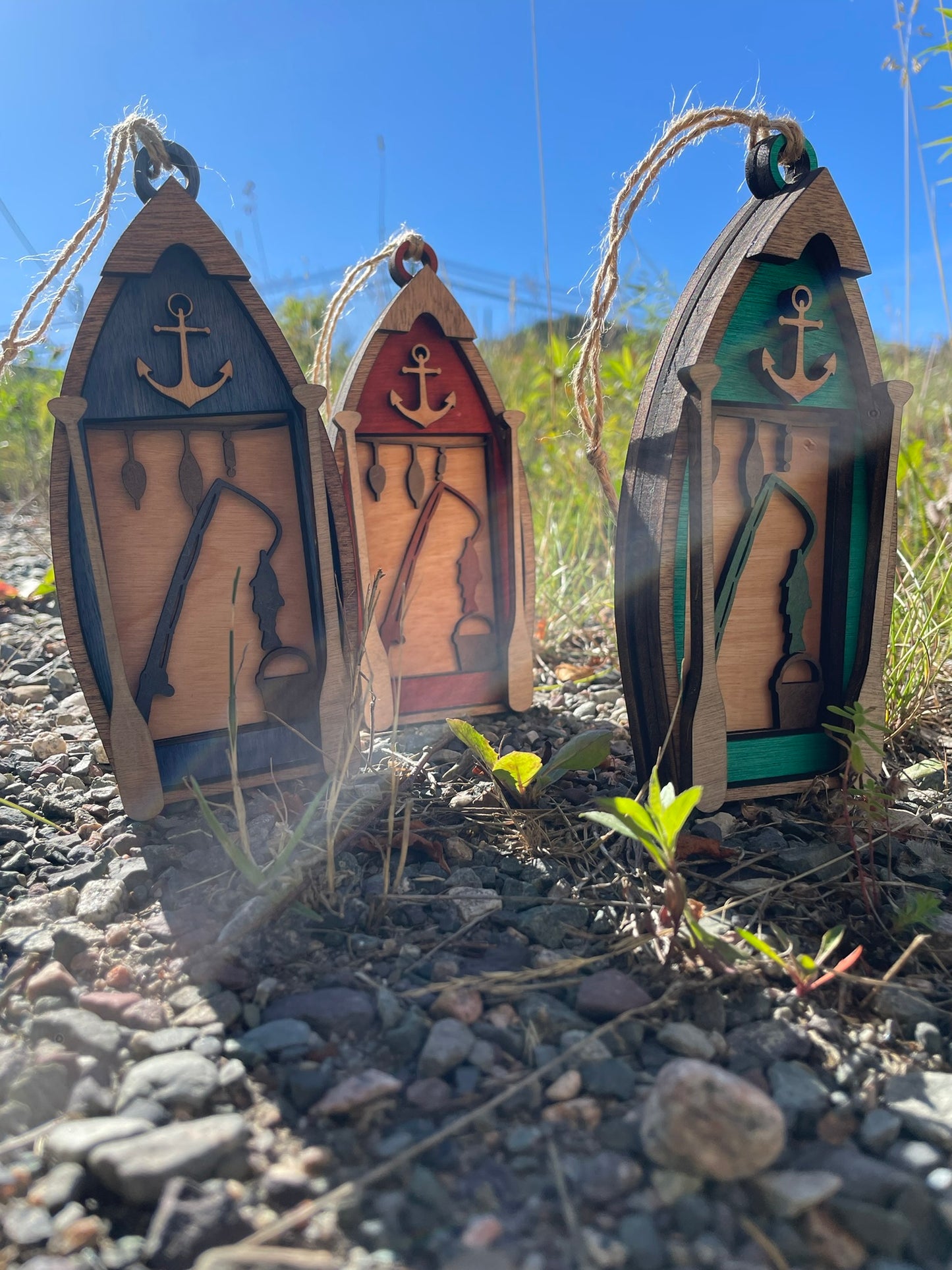 Boat Ornament – Nautical Christmas Décor