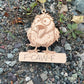 Funny “F-CAW-F” Crow Wooden Ornament – Laser-Cut Farmhouse Christmas Decoration