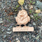 Funny “F-CAW-F” Crow Wooden Ornament – Laser-Cut Farmhouse Christmas Decoration