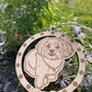 Custom Pet Portrait – Ornament, Leash Holder, or Fridge Magnet