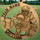 Custom Wooden Baseball Ornaments