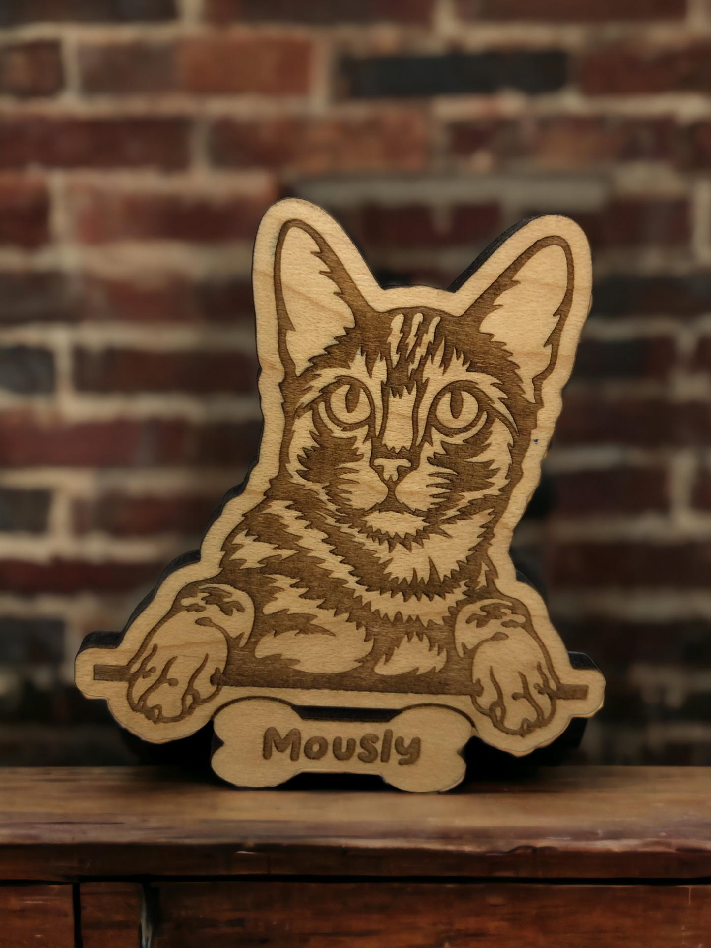 Personalized Cat Ornament