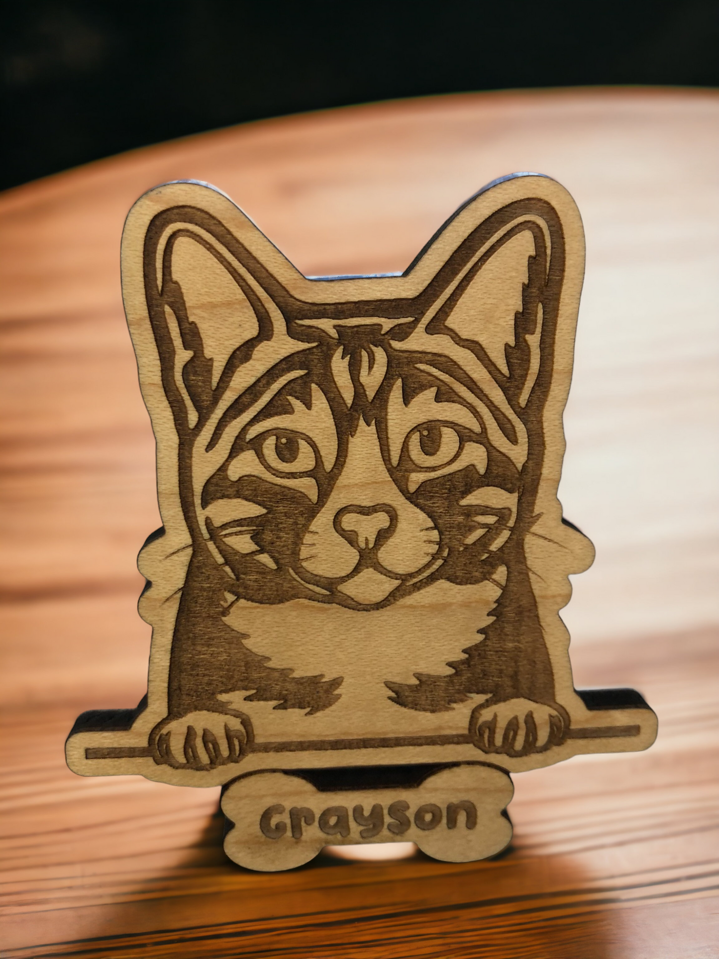 Personalized Cat Ornament