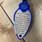 Light of Friendship Christmas Ornament – Wood & Acrylic