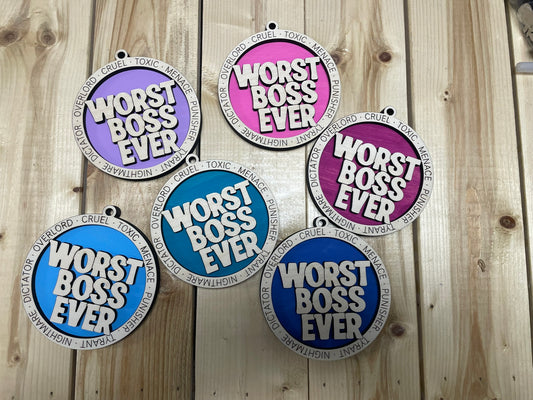Worst Boss Ornament