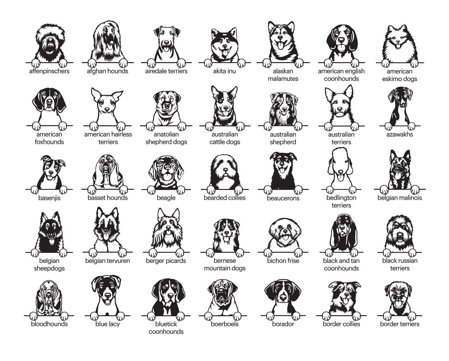 Custom Dog Breed Magnetic