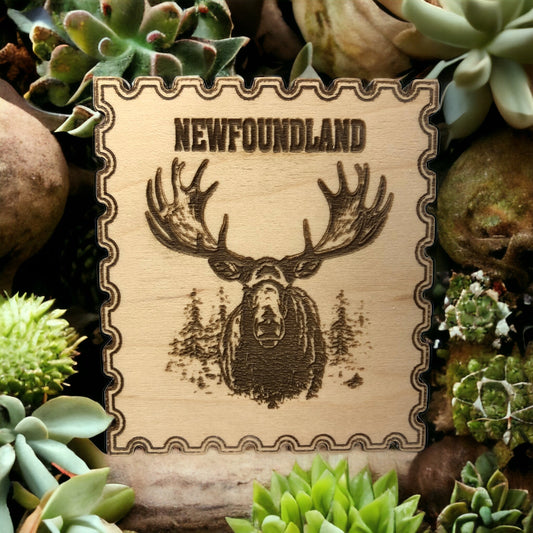 Newfoundland Post stamp fridge magnets