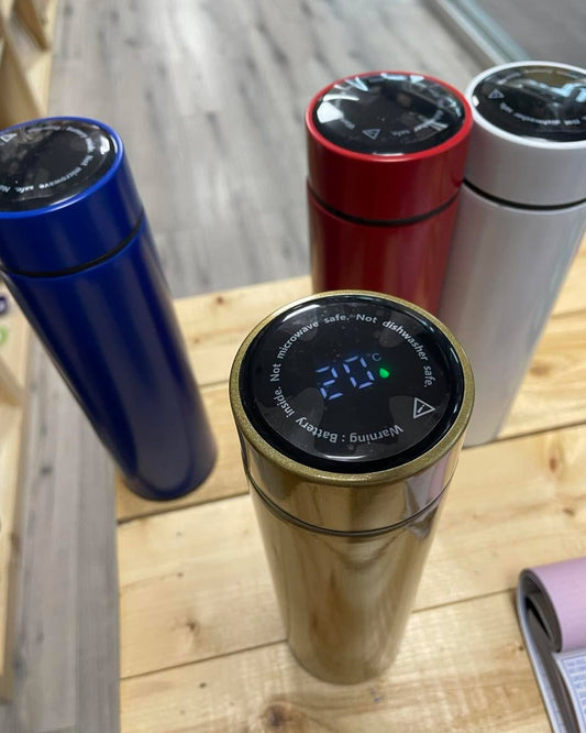 Personalized Smart Temperature Display Tumbler
