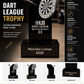 Custom Dart League Trophy