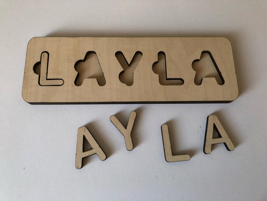 Personalized Wooden Name Puzzle