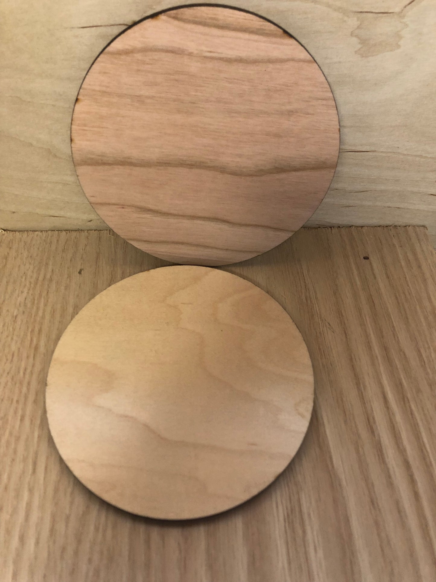 Round Blank Plywood Circles