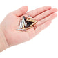 Metal cribbage pegs